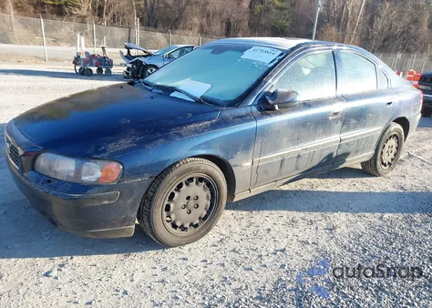 2003 Volvo S60 2.5T Awd из США, поврежденный, VIN YV1RH59H232255483